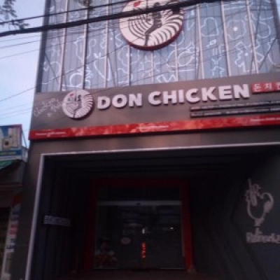 DON CHICKEN AN GIANG &amp HỒ CHÍ MINH - BÀN GIAO HẠNG MỤC SƠN HIỆU ỨNG  CONCRETE &amp JUTE