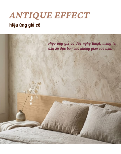 SƠN HIỆU ỨNG ANTIQUE - GIẢ CỔ