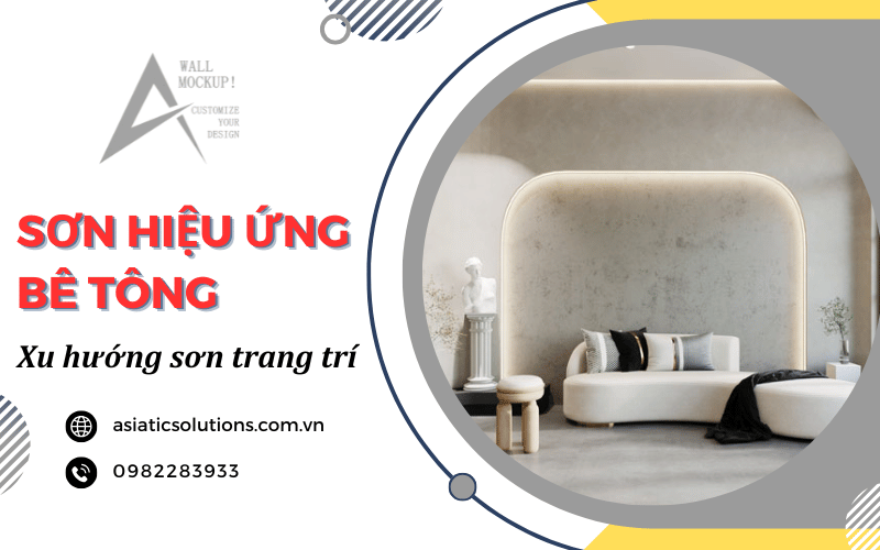 sơn hiệu ứng bê tông
