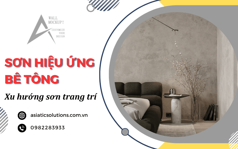 sơn hiệu ứng bê tông