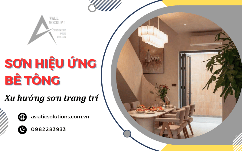 sơn hiệu ứng bê tông