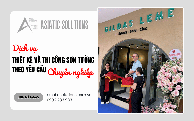thi công sơn tường theo yêu cầu